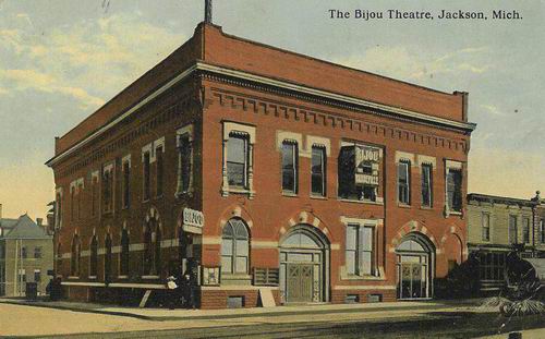 Bijou Theatre (Regent Theatre) - Old Post Card (newer photo)